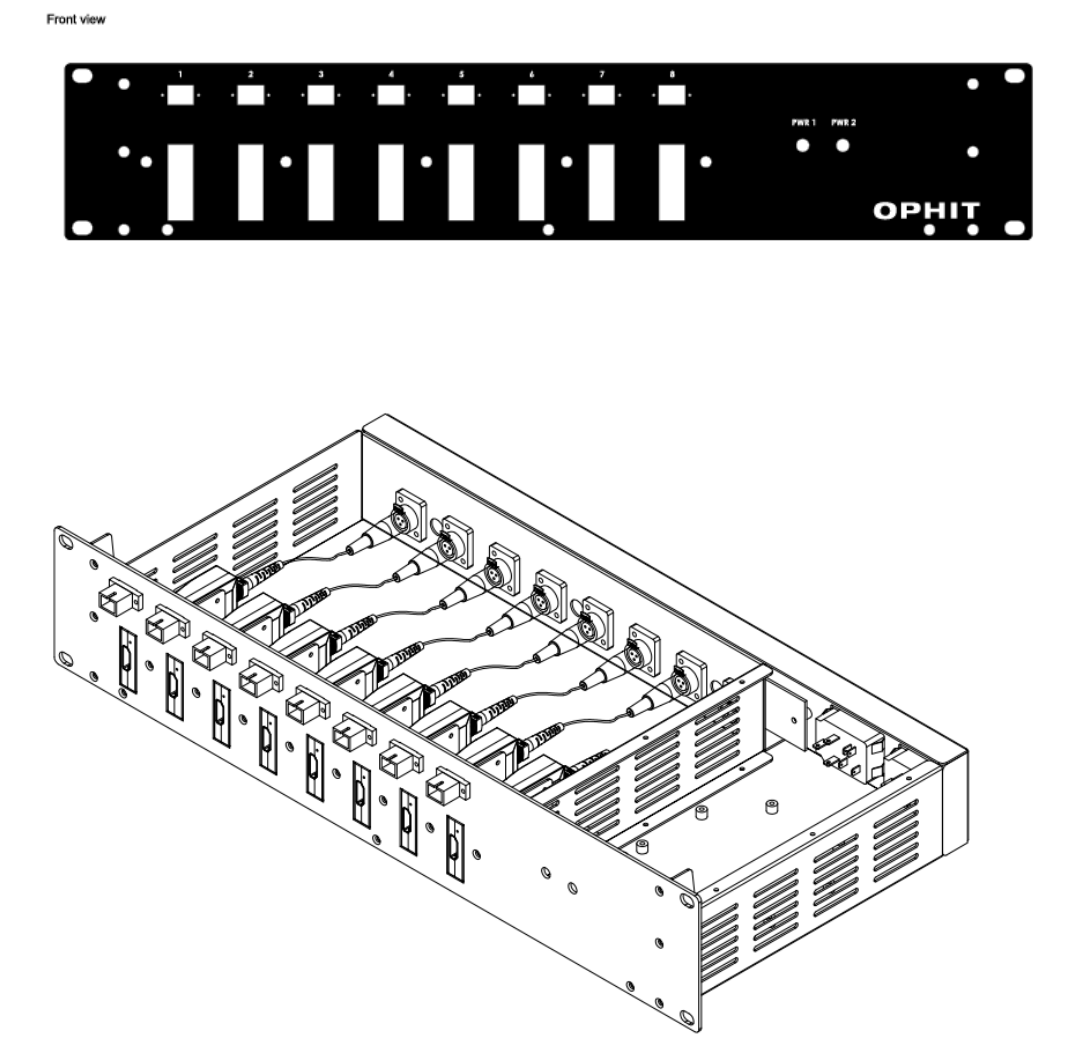 19RM-005 (19" Powered Rack Mount Case)