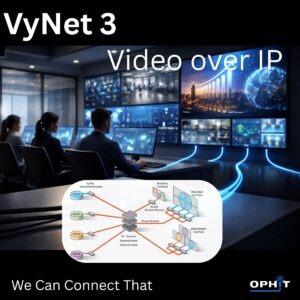 Ophit VyNet 3 advanced AV over IP control system with simplified GUI and interactive online demo preview